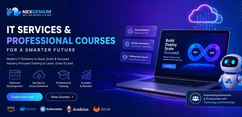 Complete IT Services & Professional Training Solutions by NexGenium
